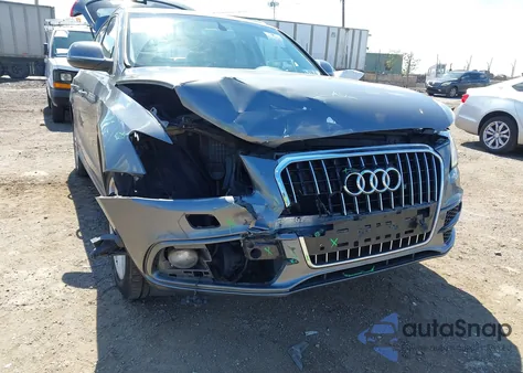 2014 Audi Q5 3.0T Premium Plus from USA, damaged, VIN WA1DGAFP6EA121652